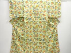 花籠模様小紋着物